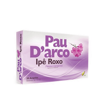 Pau D'Arco Ampolas, suplemento alimentar