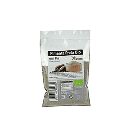 Pimenta Preta em Pó Bio, para temperar