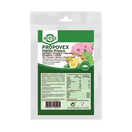 Propovex Rebuçados Hálito Fresco Alimentação Sovex