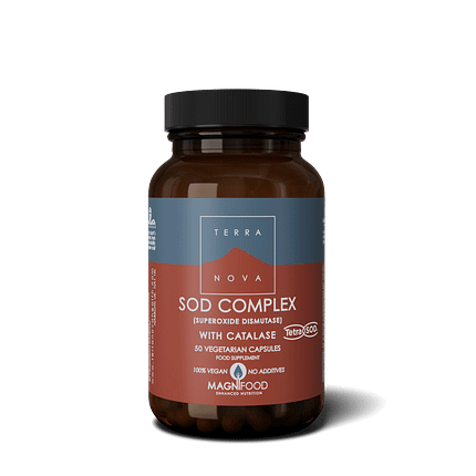 SOD Complex with Catalase, suplemento alimentar vegan