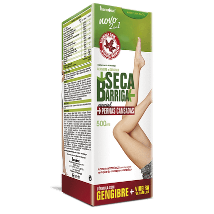 Seca Barriga Especial Pernas Cansadas, suplemento alimentar