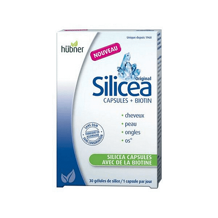 Silicea Cápsulas + Biotina, suplemento alimentar
