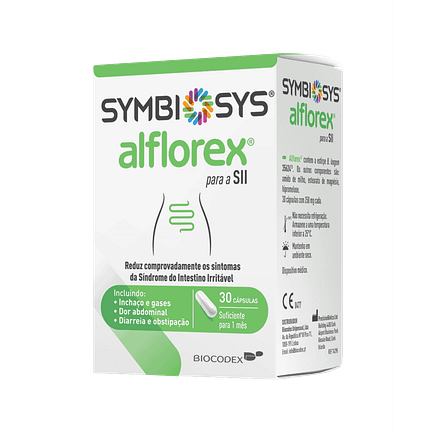 Symbiosys Alflorex, suplemento alimentar sem glúten