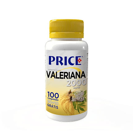 Valeriana 2000 mg, suplemento alimentar