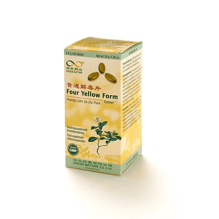 Yellow Form (Niu Huang Jie Du Pian), fitoterapia chinesa