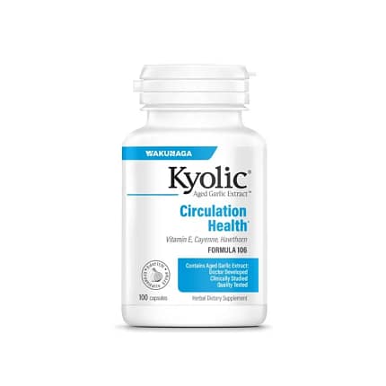 Kyolic Fórmula 106 Suplemento Alimentar Sistema Cardiovascular Sistema Circulatório Hipertensão