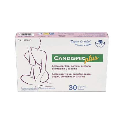 Candismic Plus, suplemento alimentar sem glúten e sem lactose