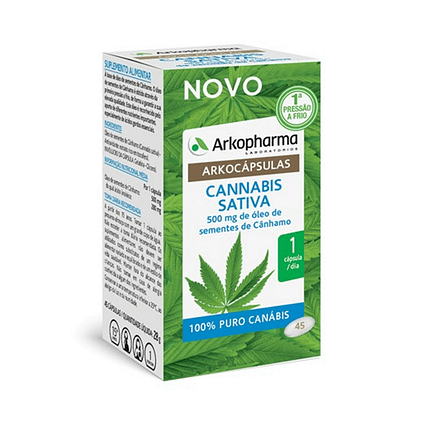 Cannabis Sativa, suplemento alimentar para o sistema nervoso