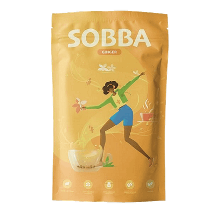 Chá de Gengibre, sem glúten, vegan