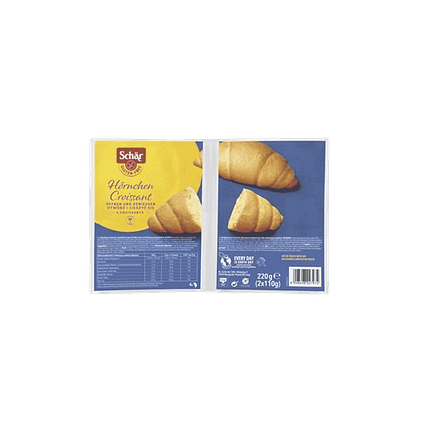 Croissants Sem Glúten, pronto a consumir