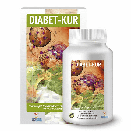 Diabet-Kur Cápsulas, suplemento alimentar