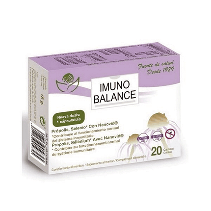 Imuno Balance, suplemento alimentar sem álcool, sem glúten e sem lactose