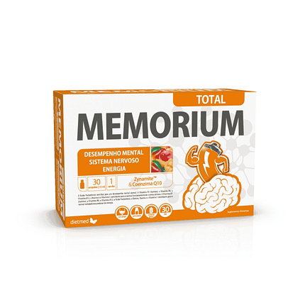 Memorium Total, suplemento alimentar sem álcool, sem glúten, sem lactose
