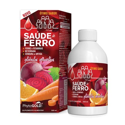 Saúde de Ferro Suplemento Alimentar Phytogold