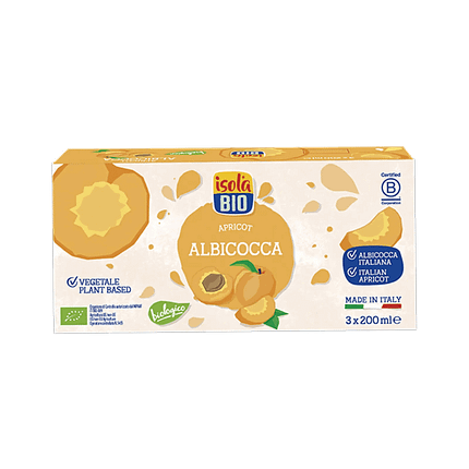 Sumo de Alperce, com ingredientes biológicos