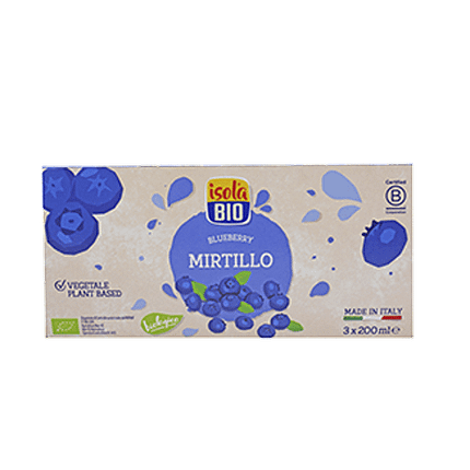 Sumo de Mirtilo, com ingredientes biológicos