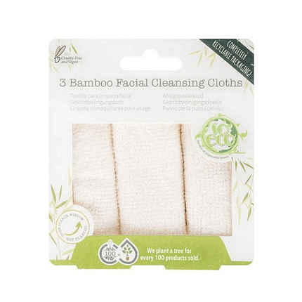 Toalhas Desmaquilhantes em Bambu, vegan