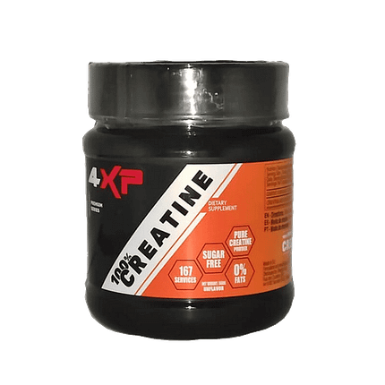 100% Creatine, suplemento alimentar sem açúcar