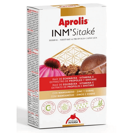 Aprolis INM'Sitaké, suplemento alimentar sem açúcar, sem glúten