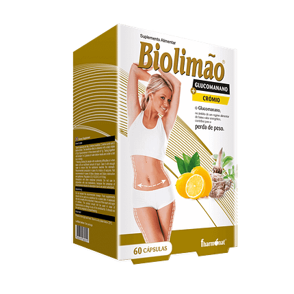 Biolimão Glucomanano + Crómio, suplemento alimentar