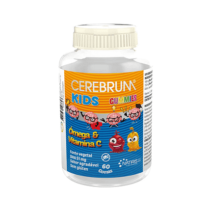 Cerebrum Kids Gummies, suplemento alimentar sem glúten