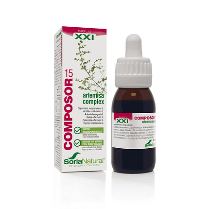 Composor 15 Artemisa Complex, suplemento alimentar