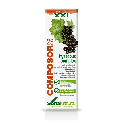 Composor 23 Hyssopus Complex, suplemento alimentar