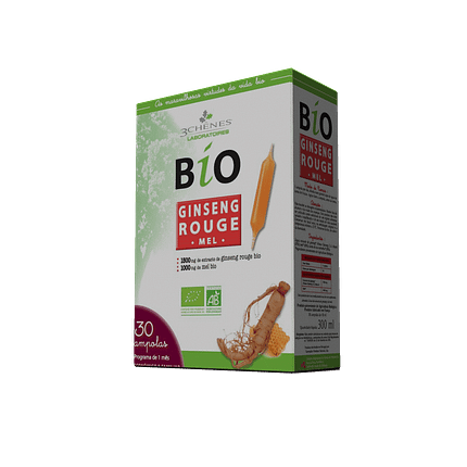 Ginseng Rouge Bio, suplemento alimentar