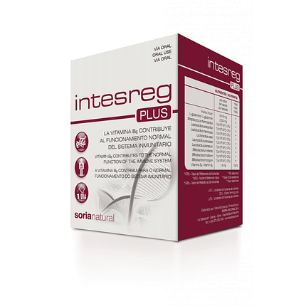 Intesreg Plus, suplemento alimentar sem glúten