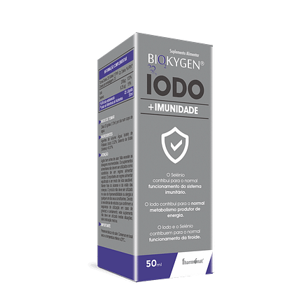 Biokygen Iodo + Imunidade, suplemento alimentar