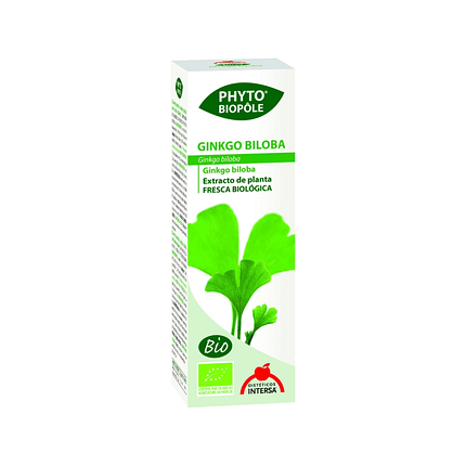 Phyto Biopôle Ginkgo Biloba, suplemento alimentar com ingredientes biológicos, vegan