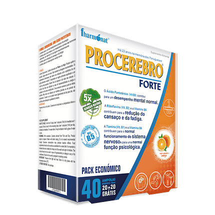 Procerebro Forte Pack, suplemento alimentar