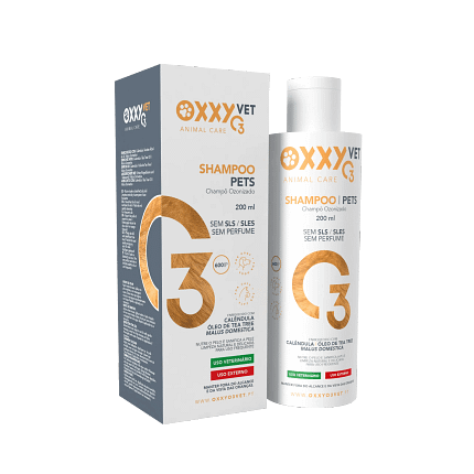Shampoo Pets Animais de Estimação OxxyO3