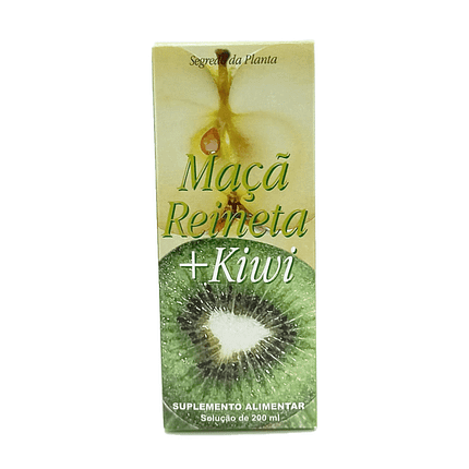 Xarope Maçã Reineta + Kiwi, suplemento alimentar