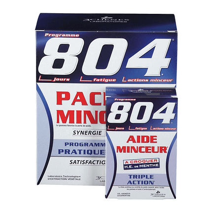 804 - Pack Minceur, emagrecimento 100% eficaz
