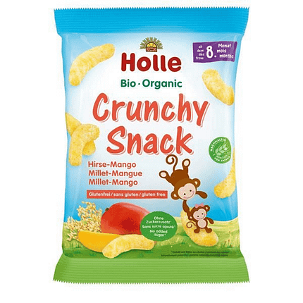 Tostas Crocantes de Milho e Manga, com ingredientes biológicos, sem glúten, sem lactose, vegan e vegetariano