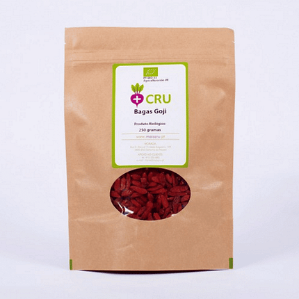 Baga de Goji Tibetano, biológico, alimentação vegan e vegetariana