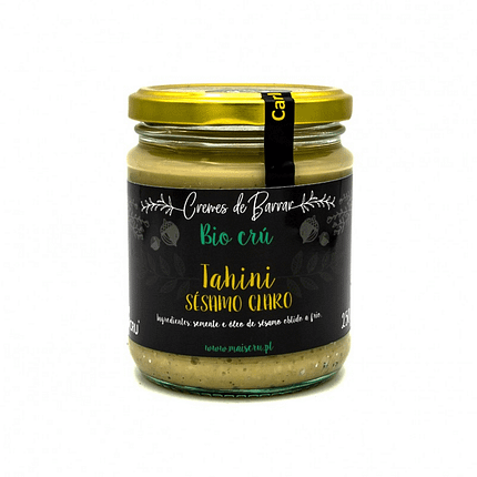 Tahini Sésamo Claro, biológico, alimentação vegan e vegetariana