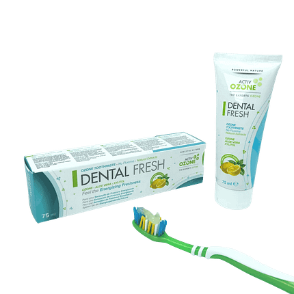 Pasta Dentífrica com Extratos de Plantas e Óleos Ozonizados, pasta de dentes