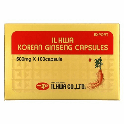 Korean Ginseng Capsules, suplemento alimentar