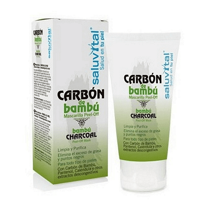 Máscara Carvão de Bambu, com ingredientes biológicos