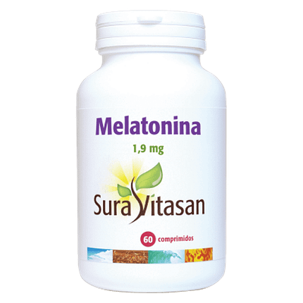 Melatonina 1,9 mg, suplemento alimentar para o sono