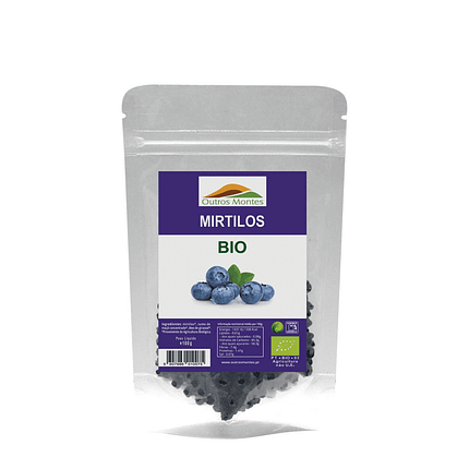 Mirtilos Bio, ingredientes provenientes de agricultura biológica