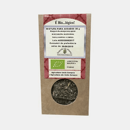 Mistura para Assados, ingredientes biológicos