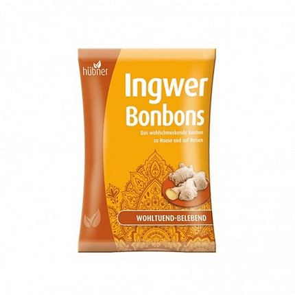 Rebuçados de Gengibre, com ingredientes biológicos