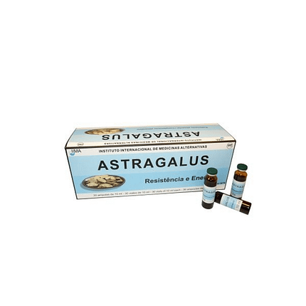 Astragalus Ampolas, suplemento alimentar para resistência e energia