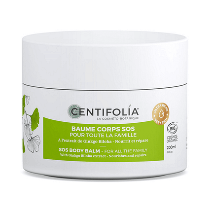 Bálsamo de Corpo SOS:, com ingredientes biológicos