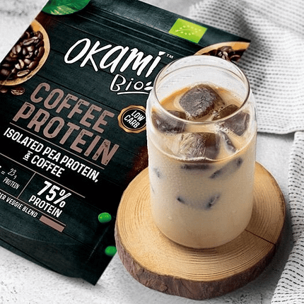 Proteína de Café, 100% Natural e Bio, biológico, sem açúcar, sem glúten, sem lactose, vegan