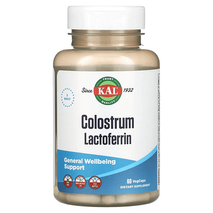 Colostrum Lactoferrin, suplemento alimentar, sem soja