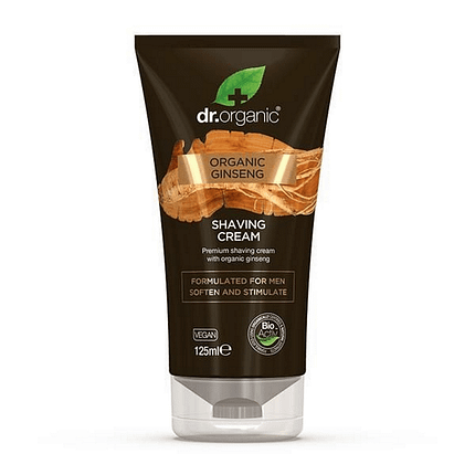 Creme de Barbear Ginseng para Homem, com ingredientes biológicos, cosmética vegan